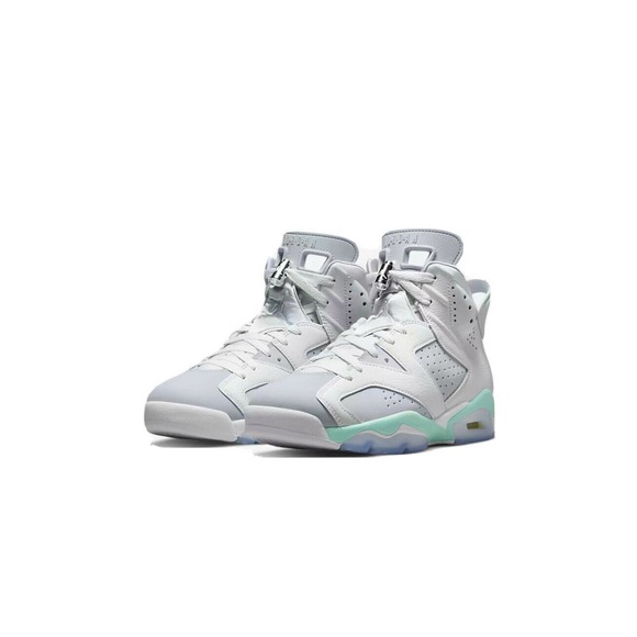 Nike Other - Nike Air Jordan 6 Retro Mint Foam White Women 12 Mens 10.5 DQ4914-103